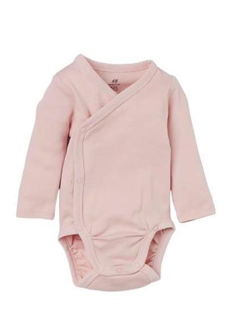 Боди H&M 814306 р. 44 см Пудровый