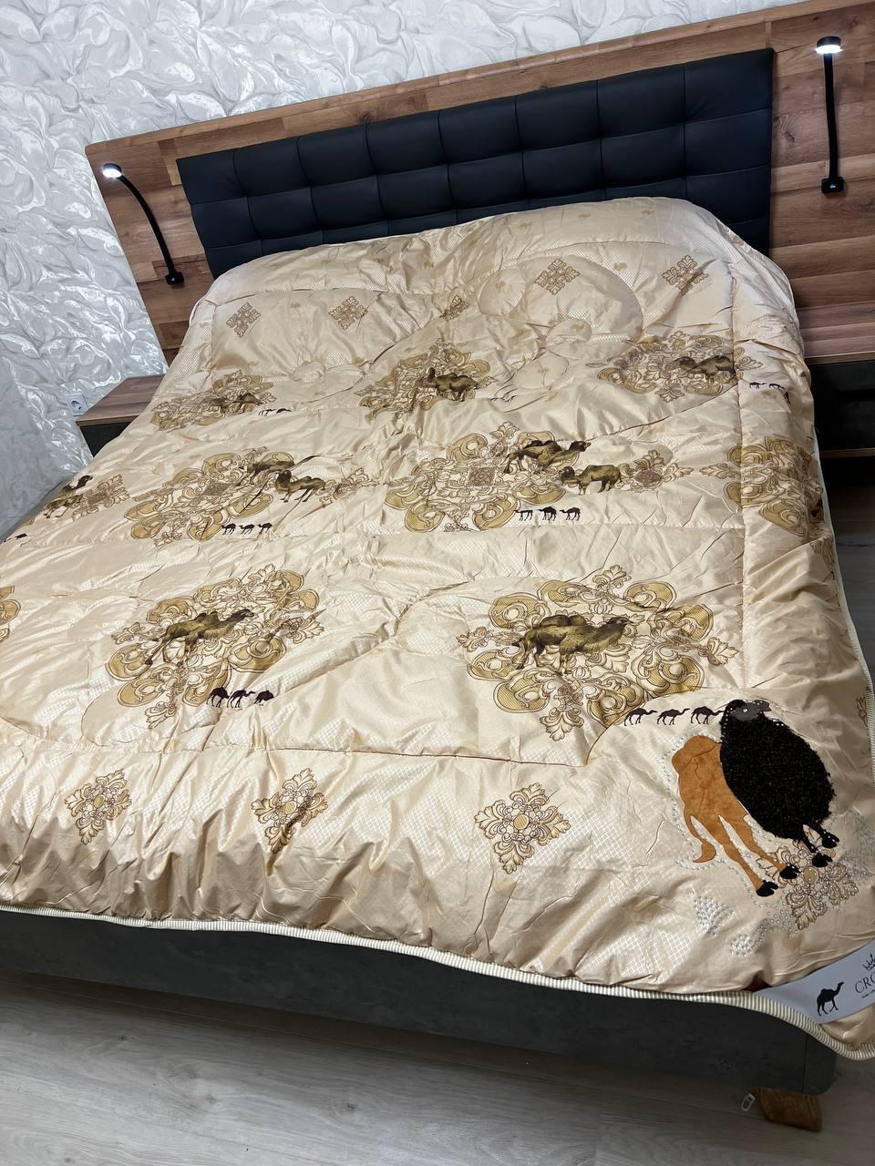 Одеяло верблюжье 200х230 см Бежевый (Д-rai-vip-kovdra-001-01) - фото 3 Одеяло верблюжье 200х230 см Бежевый (Д-rai-vip-kovdra-001-01) - фото 3