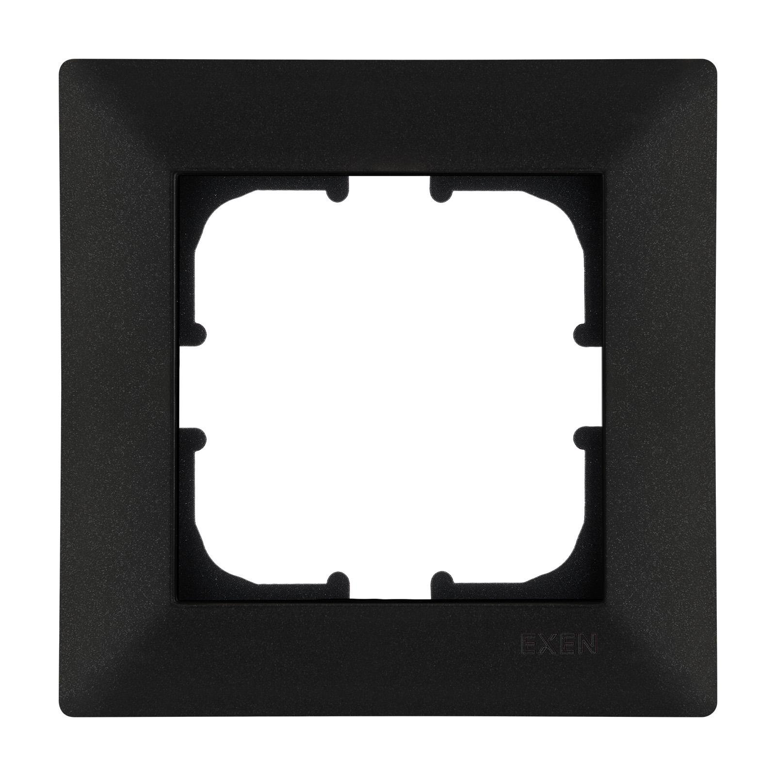 Рамка 1-а EXEN Odak Чорний