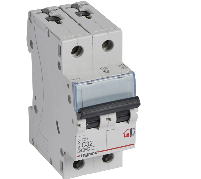 Автоматический выключатель LeGrand TX3 2P 32A C 6kA (34522866)