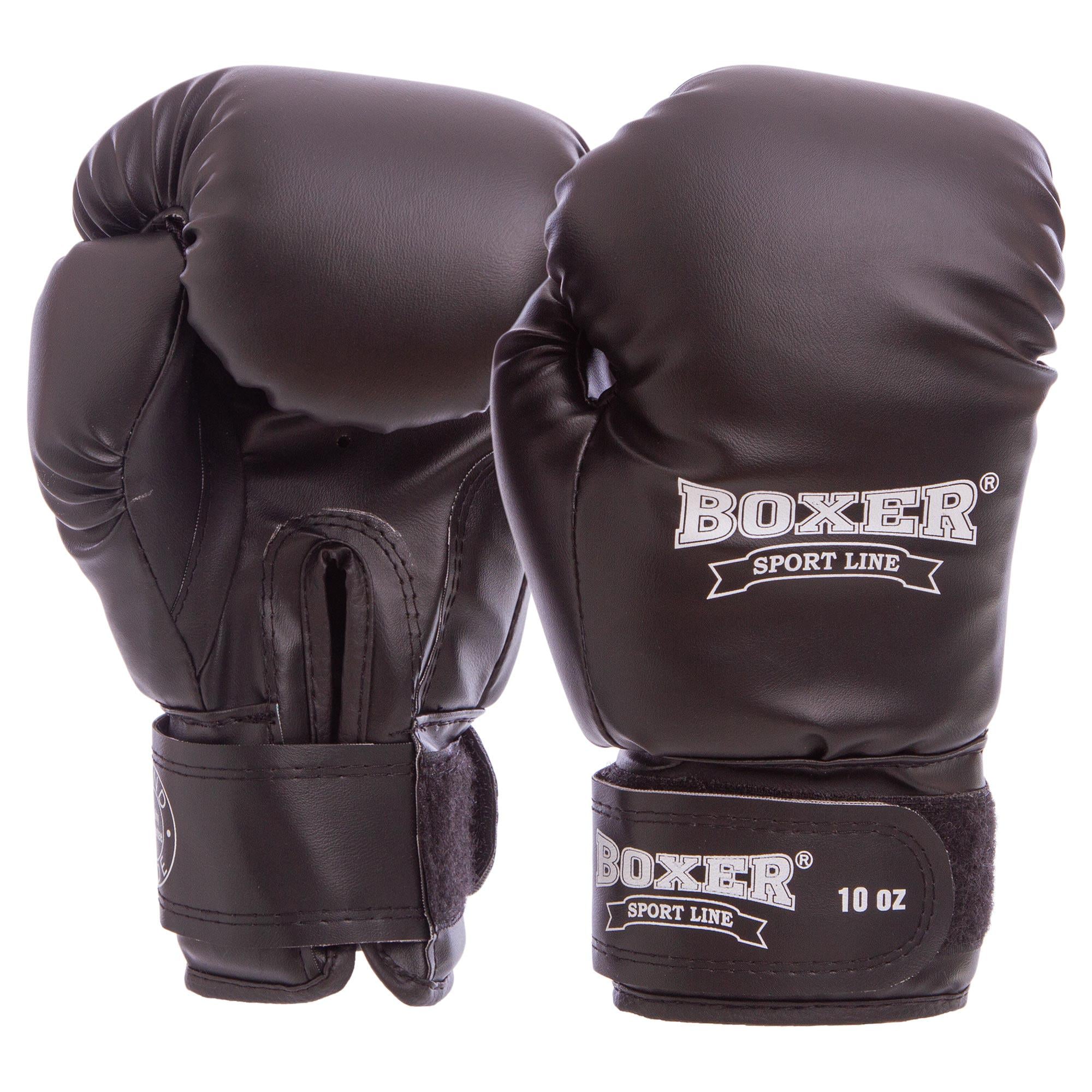 Боксерские перчатки BOXER Pro Элит 12 oz Черный (2022_Черный_12_унции) Боксерские перчатки BOXER Pro Элит 12 oz Черный (2022_Черный_12_унции)
