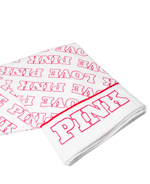 Рушник пляжний Victoria's Secret Love PINK Terry Towel