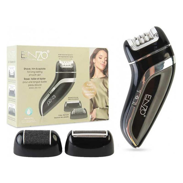 Епілятор ENZO для женщин с двумя насадками (EN-3163) - фото 4 Епілятор ENZO для женщин с двумя насадками (EN-3163) - фото 4