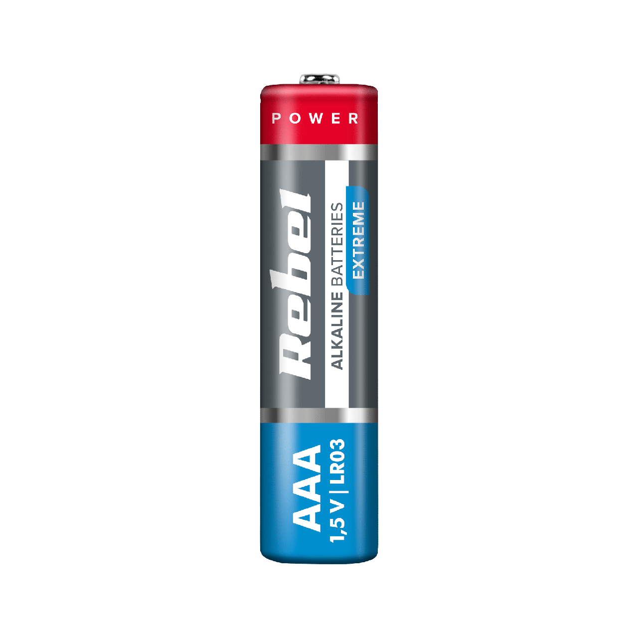 Батарейка Rebel ААА LR03 Alkaline Extreme 1,5V на блистере (BAT0090B)