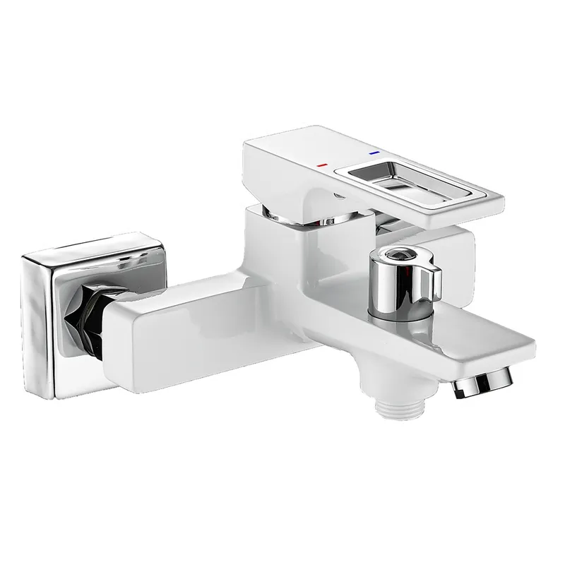 Змішувач для ванни MIXXUS Premium Dante 009 Euro White/Chrome (MI6795) Змішувач для ванни MIXXUS Premium Dante 009 Euro White/Chrome (MI6795)
