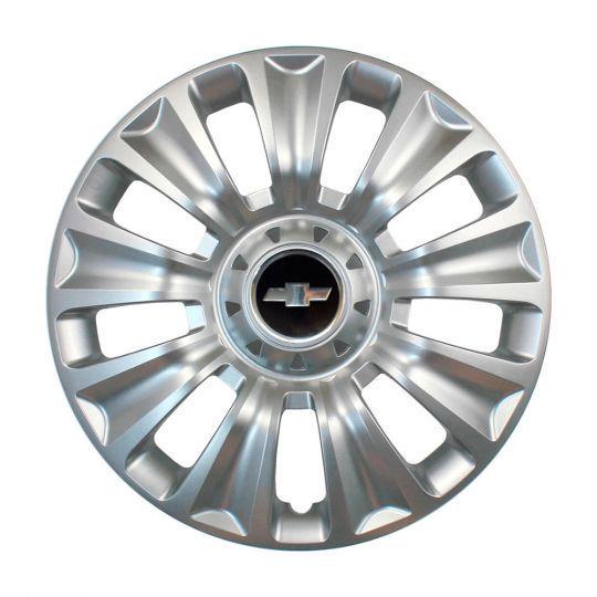 Автомобильные колпаки SKS 424 R16 с логотипом Chevrolet 4 шт. Серебристый Автомобильные колпаки SKS 424 R16 с логотипом Chevrolet 4 шт. Серебристый