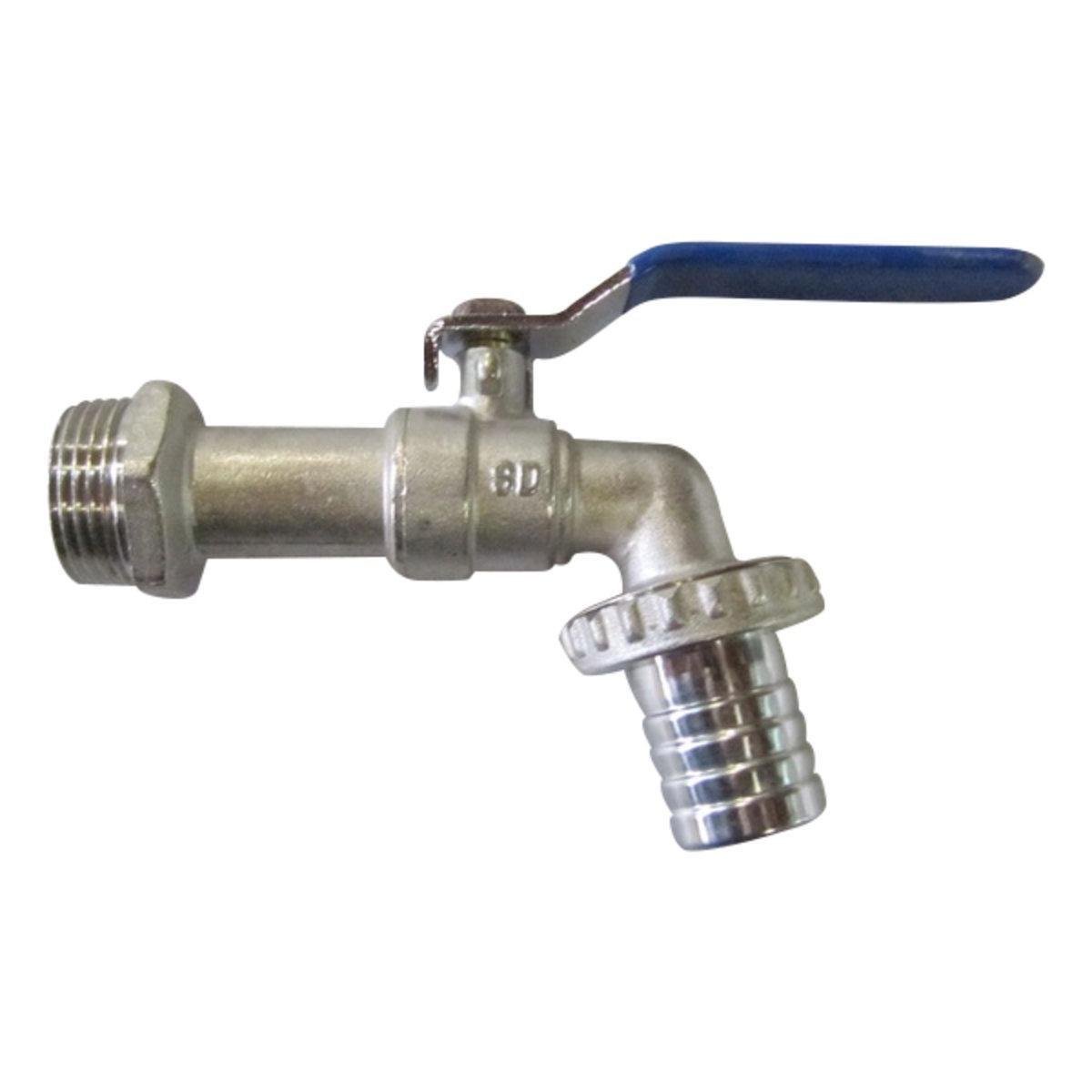 Кран шаровой поливочный Эко PN20 НН 3/4" (SW-612)