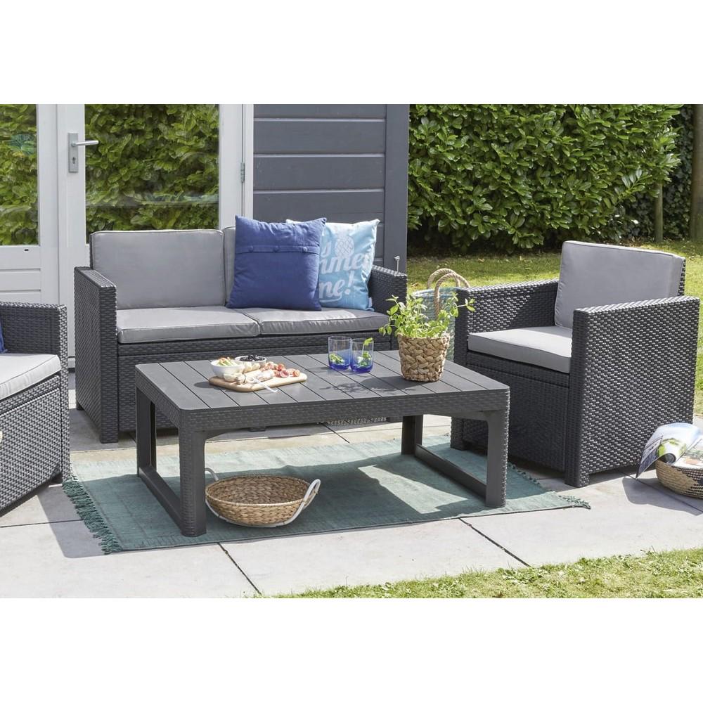 Стол садовый Keter Lyon Графитовый (232300) - фото 19 Стол садовый Keter Lyon Графитовый (232300) - фото 19