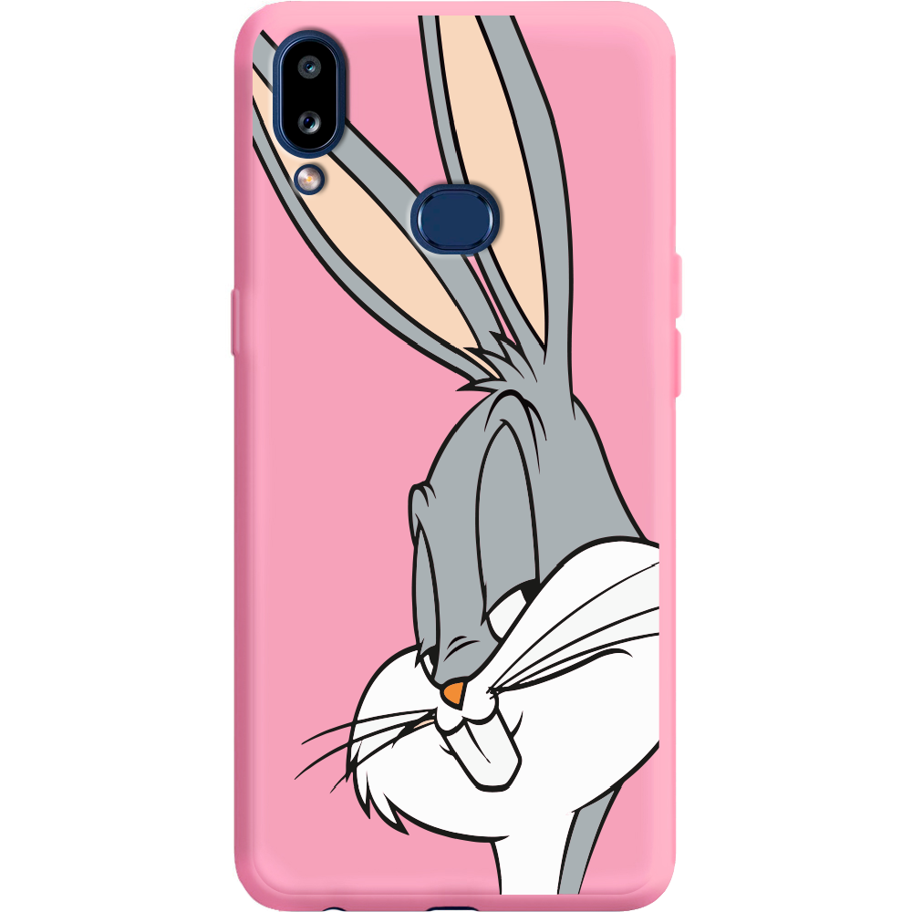 Чехол Boxface Samsung A107 Galaxy A10s Lucky Rabbit Розовый силикон (37944-bk81-42164)