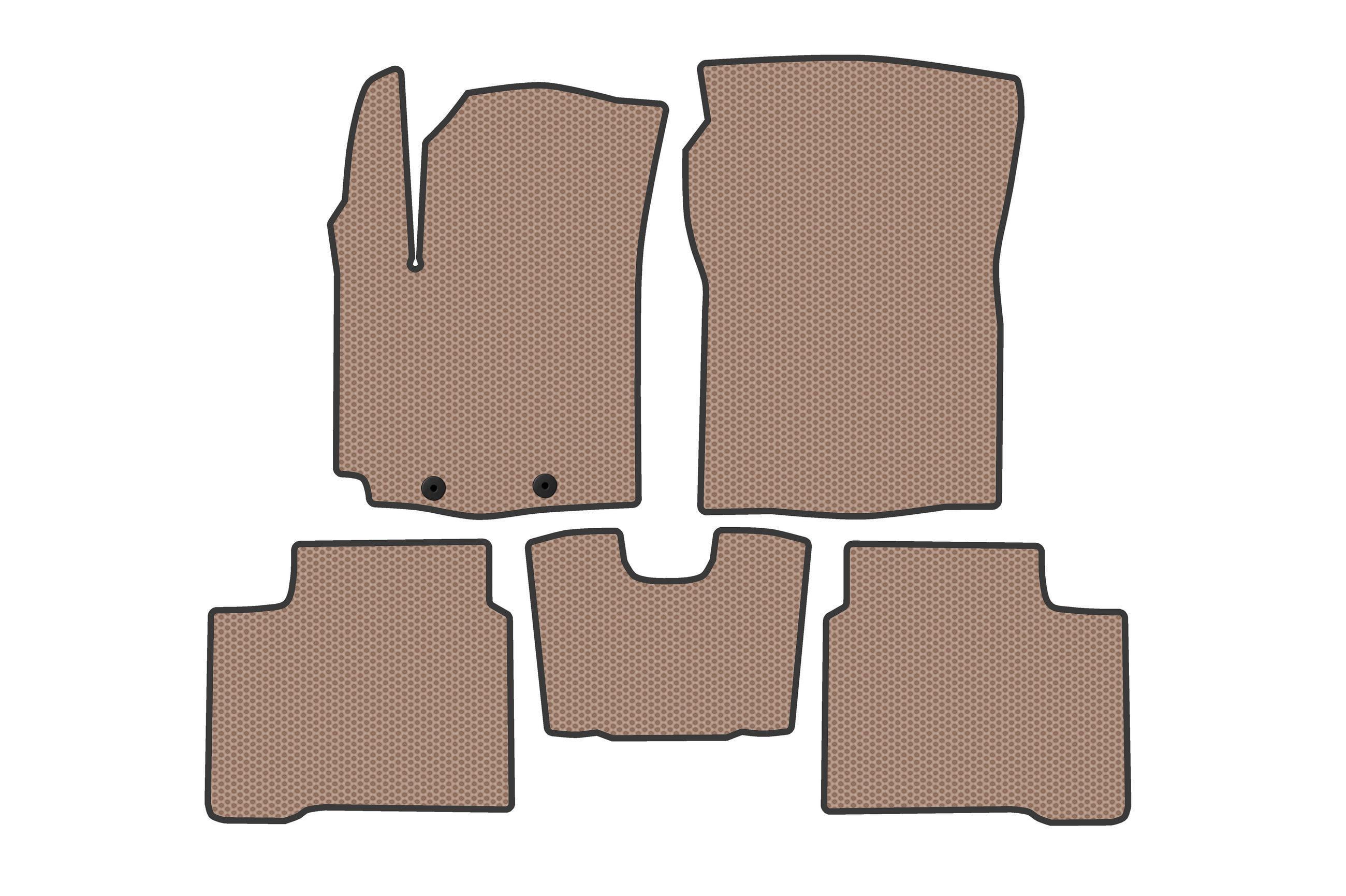 Коврики резиновые Digital Designs Carsuit для Suzuki Swift 2017-2024 г. Бежевый (185556)