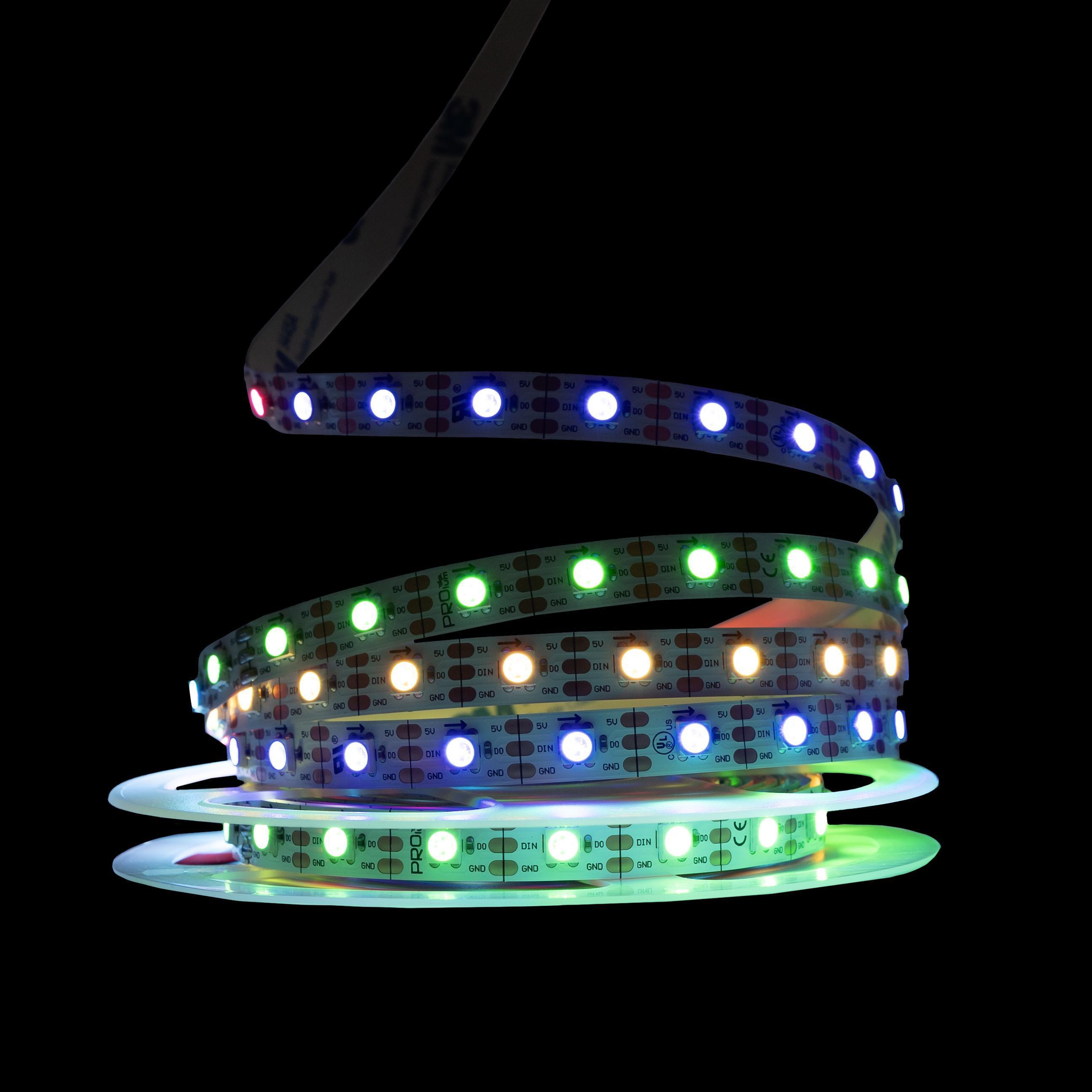 Светодиодная лента Prolum 5050/60 IP20 Series-SMART RGB 5V Разноцветный (28522755) - фото 8 Светодиодная лента Prolum 5050/60 IP20 Series-SMART RGB 5V Разноцветный (28522755) - фото 8