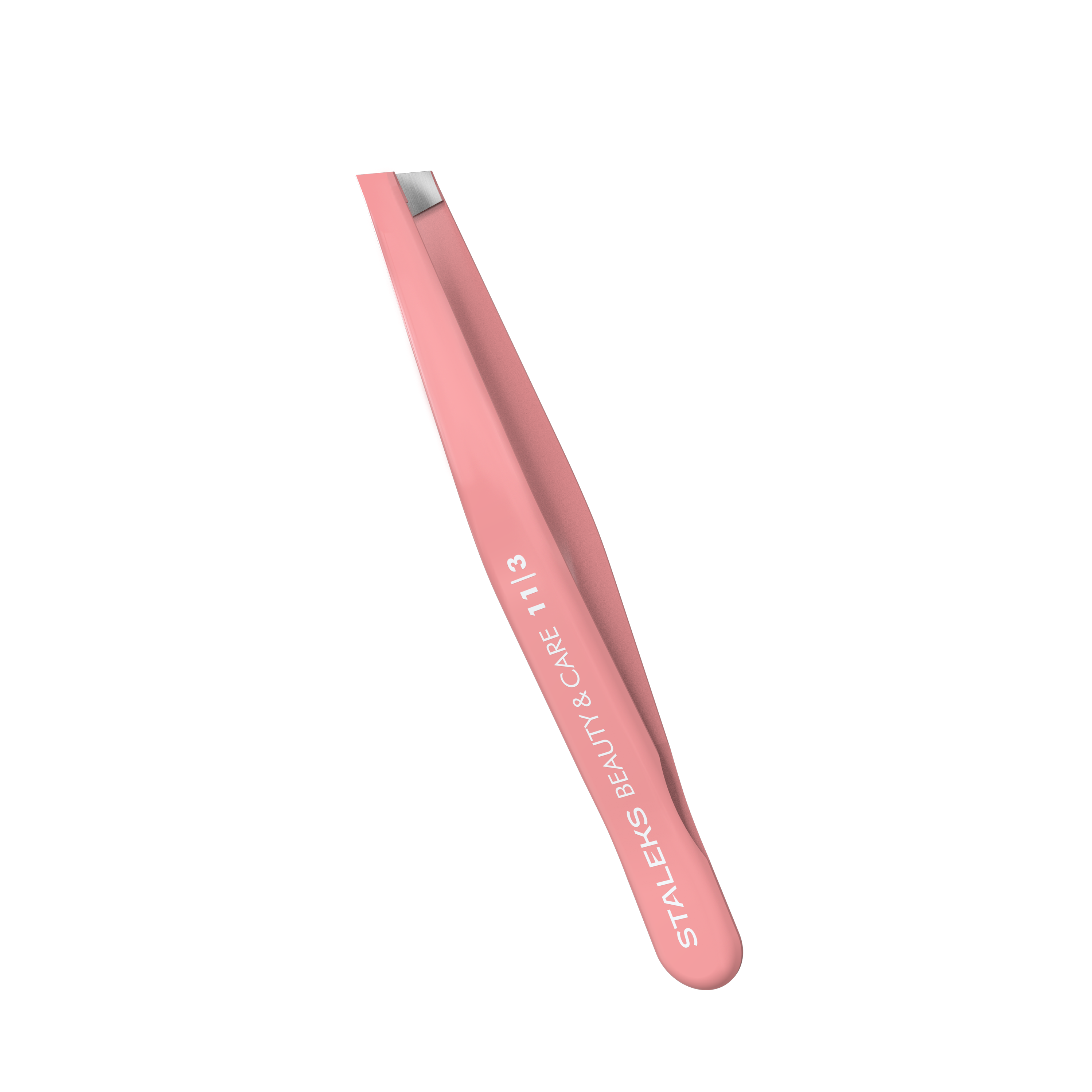 Пінцет для брів STALEKS BEAUTY & CARE 11 TYPE 3 широкий скошений (TBC-11/3)