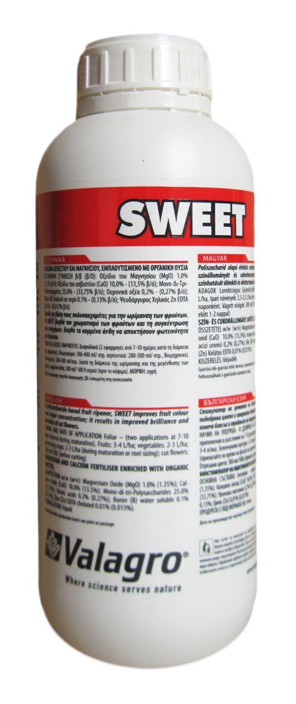 Биостимулятор окраски Valagro Sweet 1 л (000000520)