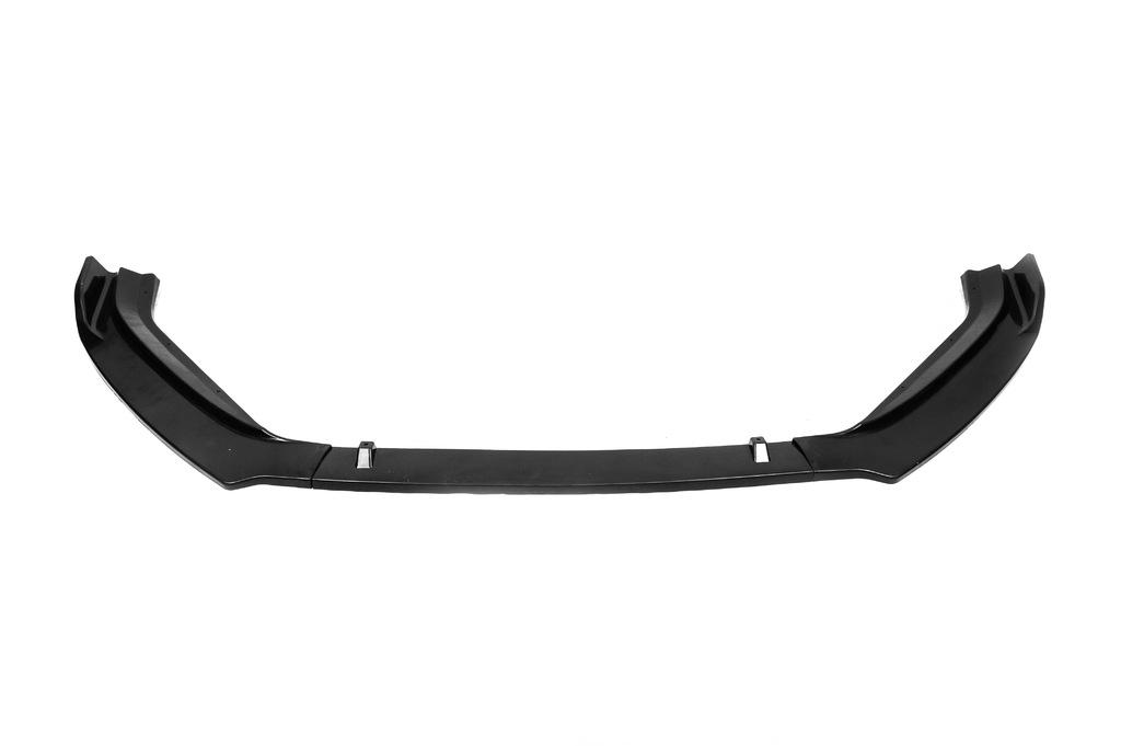 Накладка на передний бампер ЛИП DPT для Volkswagen Golf 7/E-Golf abs-пластик Черный