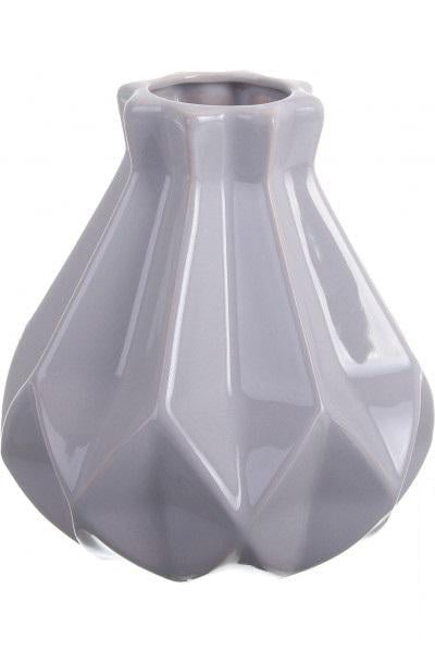Ваза керамическая BonaDi Оригами4 17см (100377)