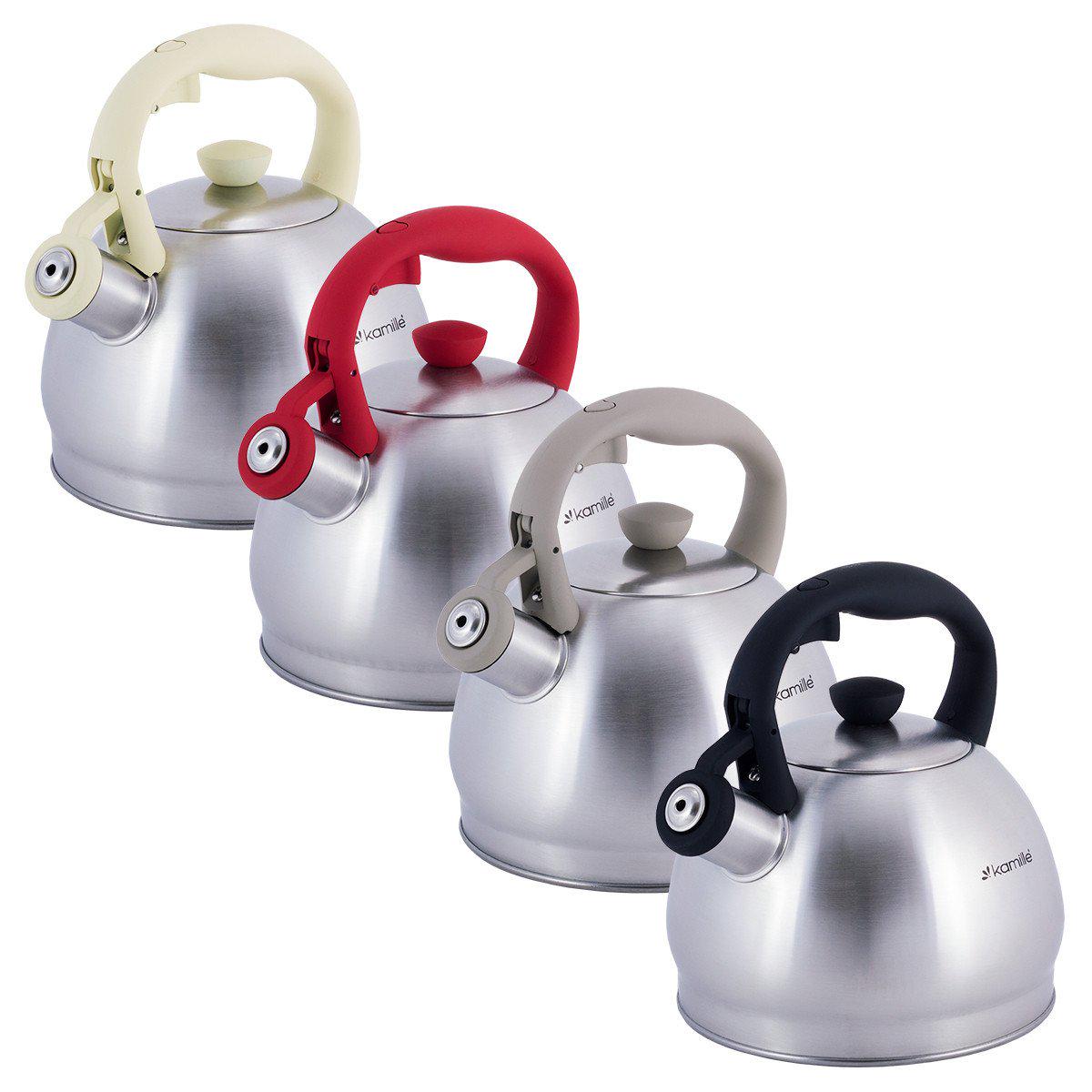 Чайник Kamille 2 л из нержавеющей стали Желтый KM-0693NZH - фото 9 Чайник Kamille 2 л из нержавеющей стали Желтый KM-0693NZH - фото 9