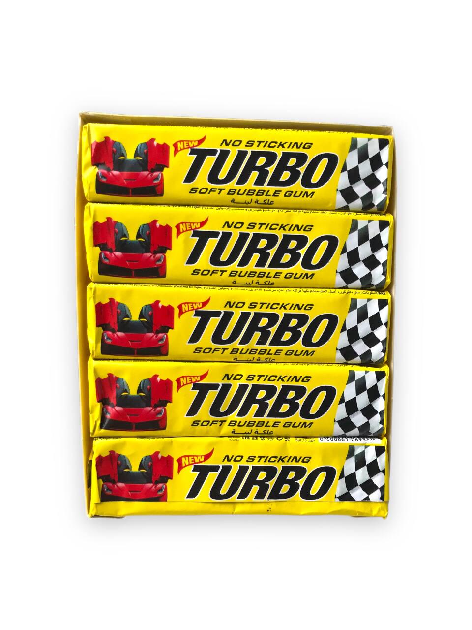 Жевательная резинка Turbo Турбо СТИК 20 шт. 400 г (00000005044) - фото 2 Жевательная резинка Turbo Турбо СТИК 20 шт. 400 г (00000005044) - фото 2