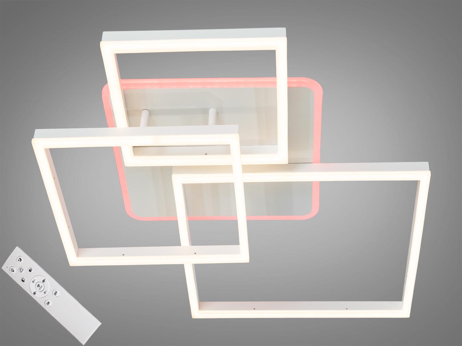 Люстра светодиодная 105 Вт Белый (11017/3WH 3col dim) Люстра светодиодная 105 Вт Белый (11017/3WH 3col dim)