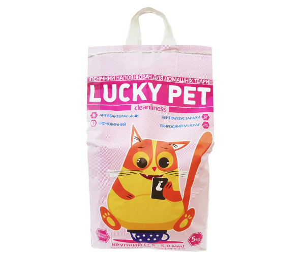 Наповнювач Lucky Pet Лаванда бентонітова гранула 2,5-5,0 мм 5 кг (38249)