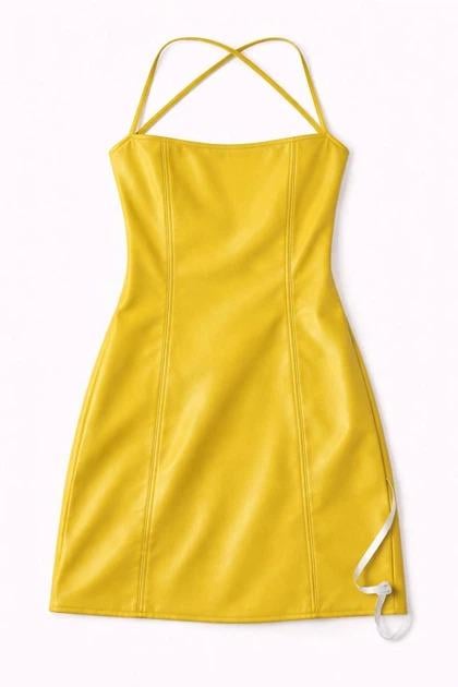 Платье Missguided DD930923 р. 36 Желтый