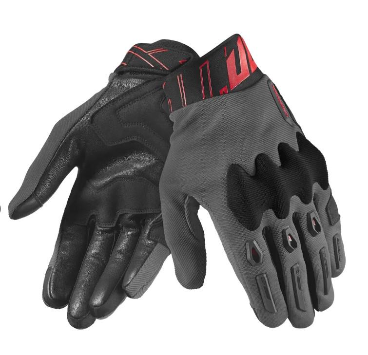 Моторукавиці Seventy N66 FULLGAS Dark M Grey/Red (49653)