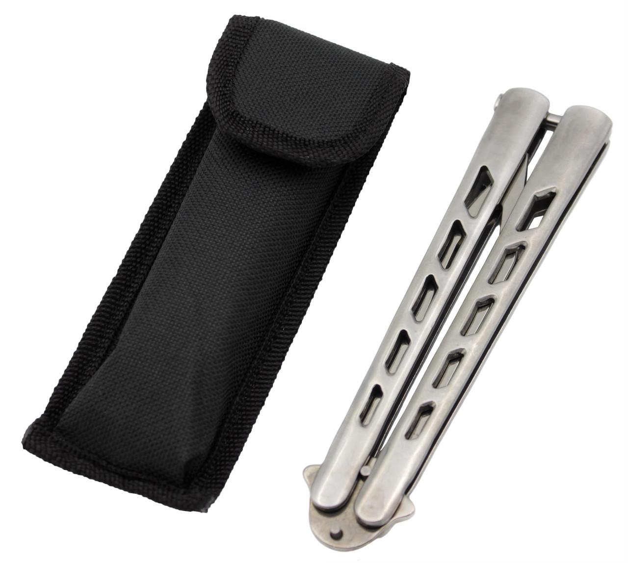 Нож бабочка тренировочный Gradient AK13 (t7125) - фото 3 Нож бабочка тренировочный Gradient AK13 (t7125) - фото 3