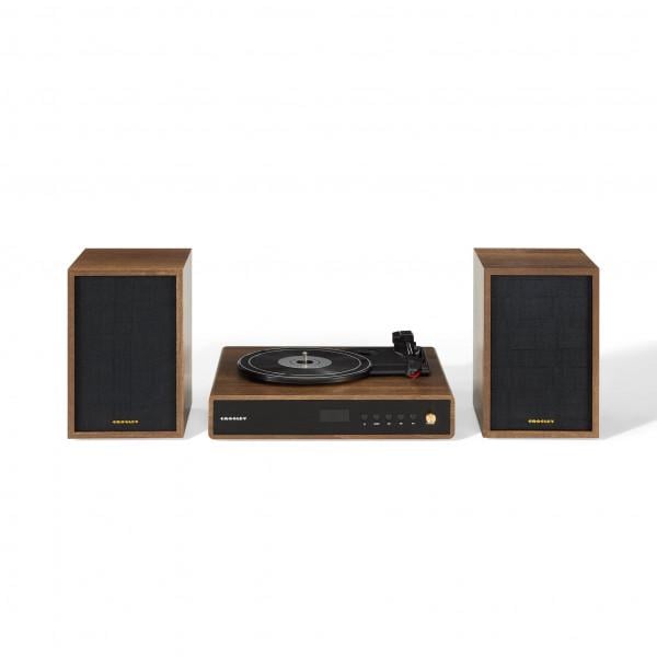 Вініловий програвач Crosley Alto Shelf System Walnut (58890)