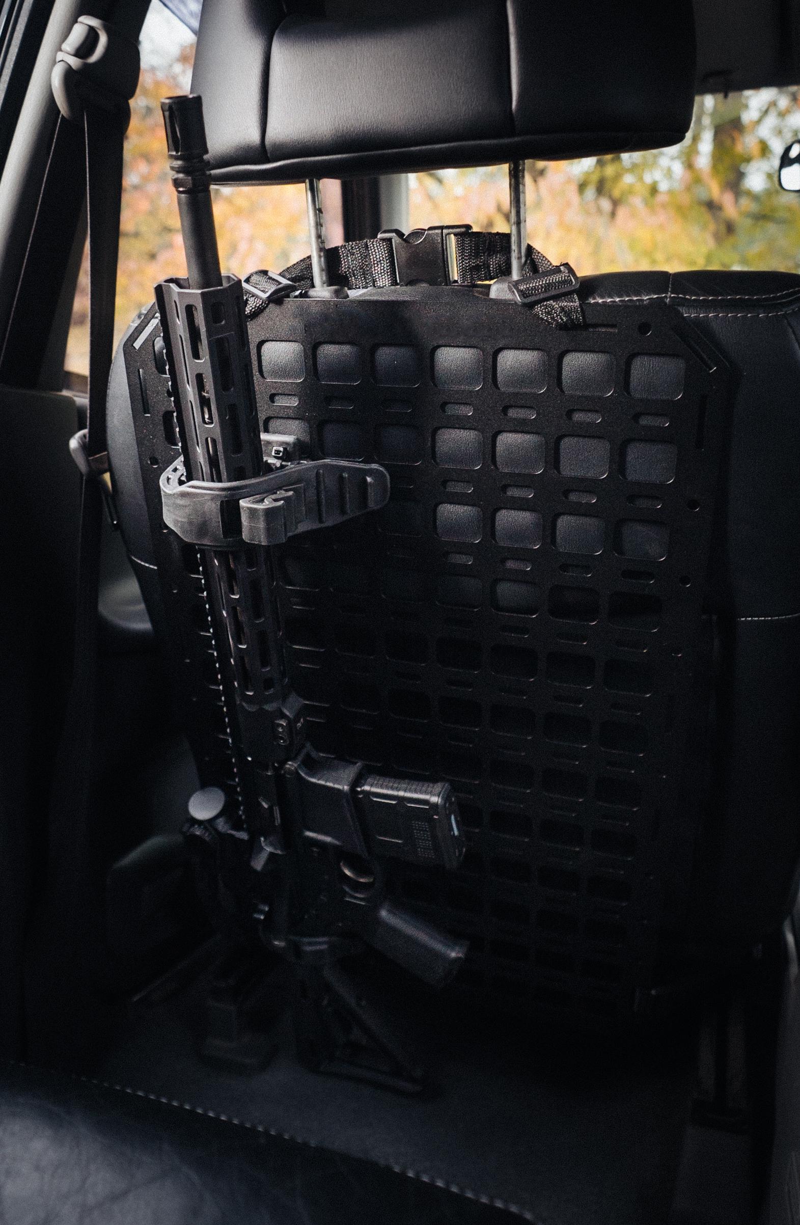 Органайзер на спинку сиденья Molle для AR-15 Черный (MBW-003) - фото 2