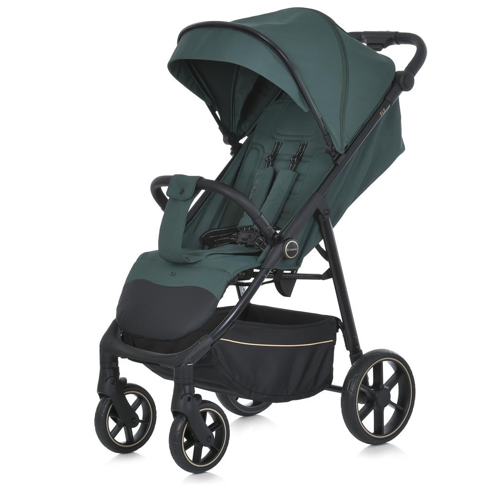 Коляска прогулочная El Camino FIJI Emerald Matt с чехлом и москитной сеткой Зеленый (ME 1113-2)