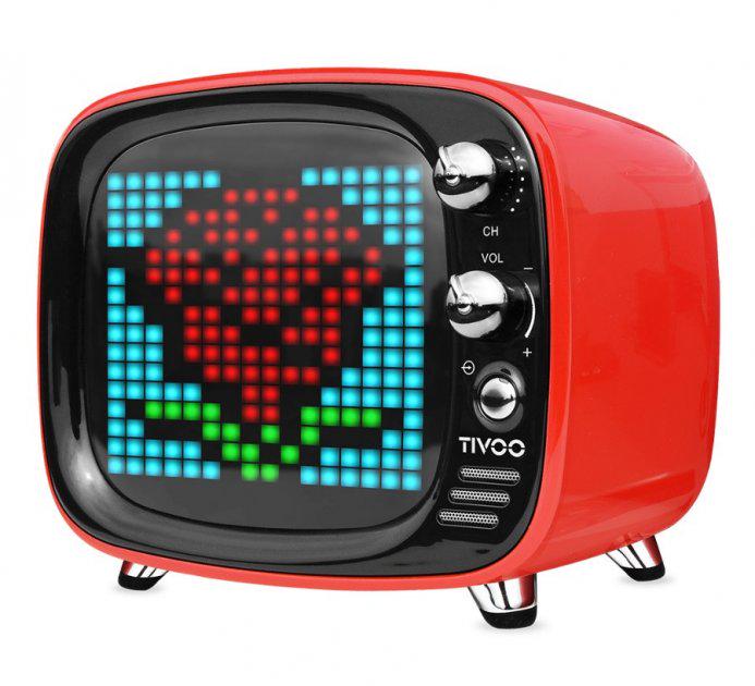 Портативная беспроводная Bluetooth колонка Divoom Tivoo 6 Вт Red - фото 3