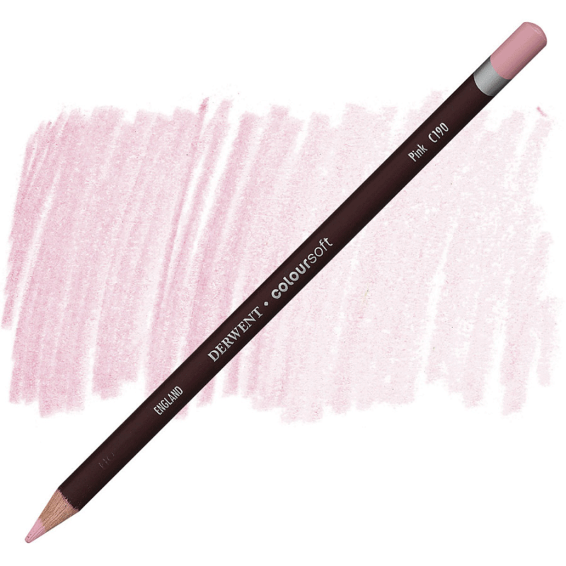 Карандаш цветной Derwent Coloursoft С190 Розовый (700971)
