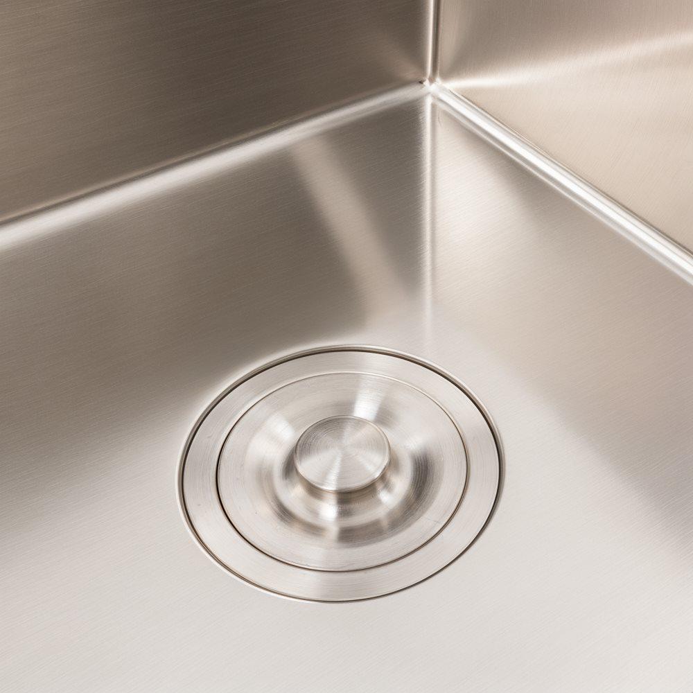 Мийка кухонна Valeso Handmade CM 78х50 L нержавіюча сталь круглий сифон 3,0/0,8 мм - фото 5