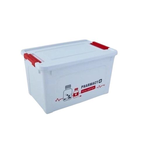 Контейнер Алеана Smart Box Аптечка 3,5 л Белый/Красный (УТ000069176)