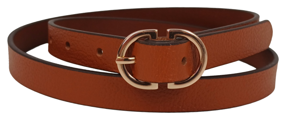 Ремень женский UP2 Fashion Women натуральная кожа Коричневый