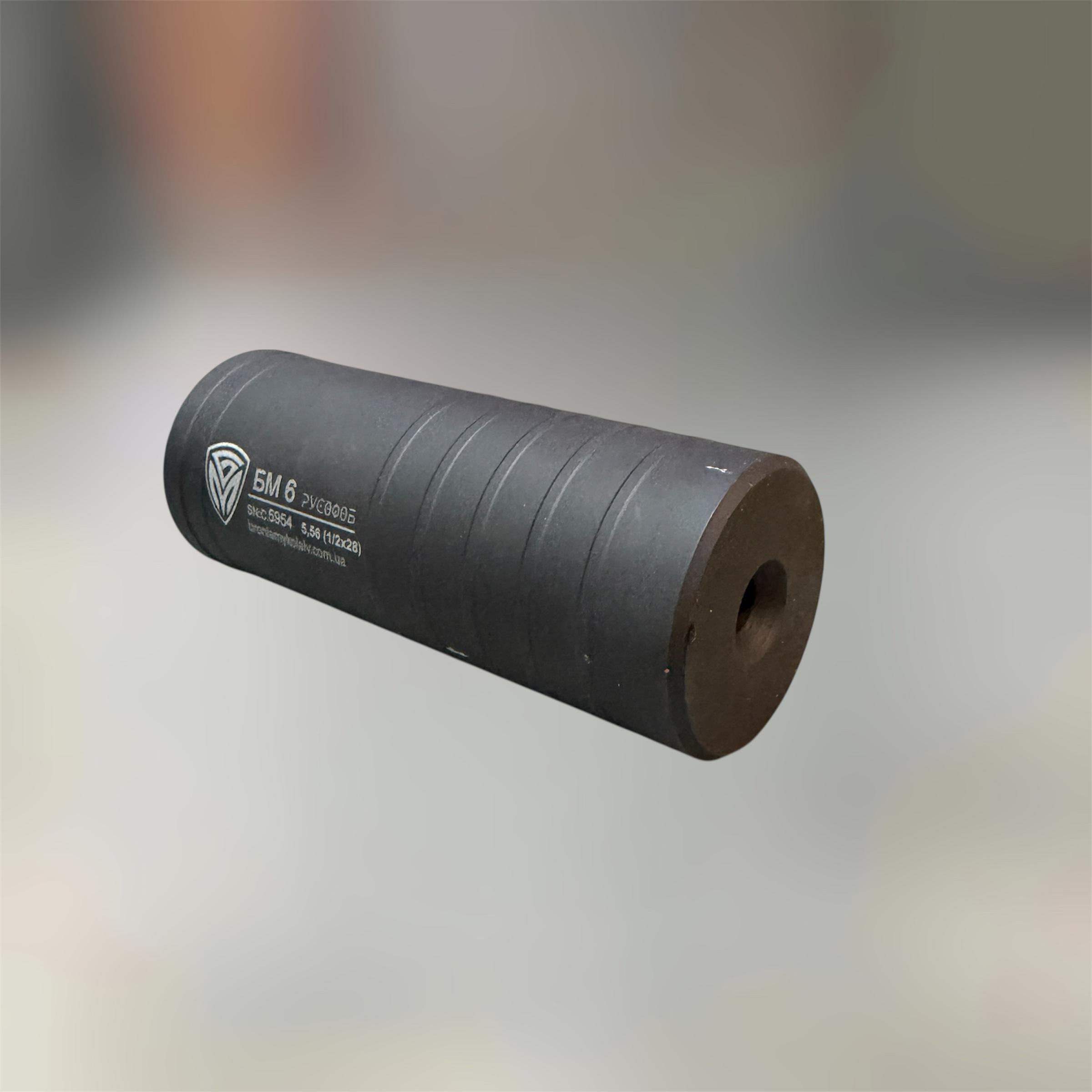 Глушитель боевой БМ6 Русофоб 5.56 резьба 1/2x28 саундмодератор AR-15 (247441)