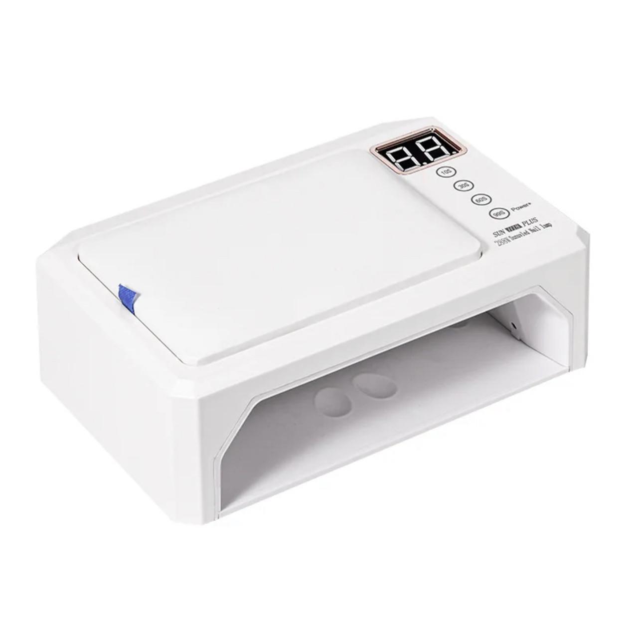 Лампа UV/LED SUN H18 Plus на дві руки для манікюру та педикюру з дисплеєм та підставкою 288 Вт