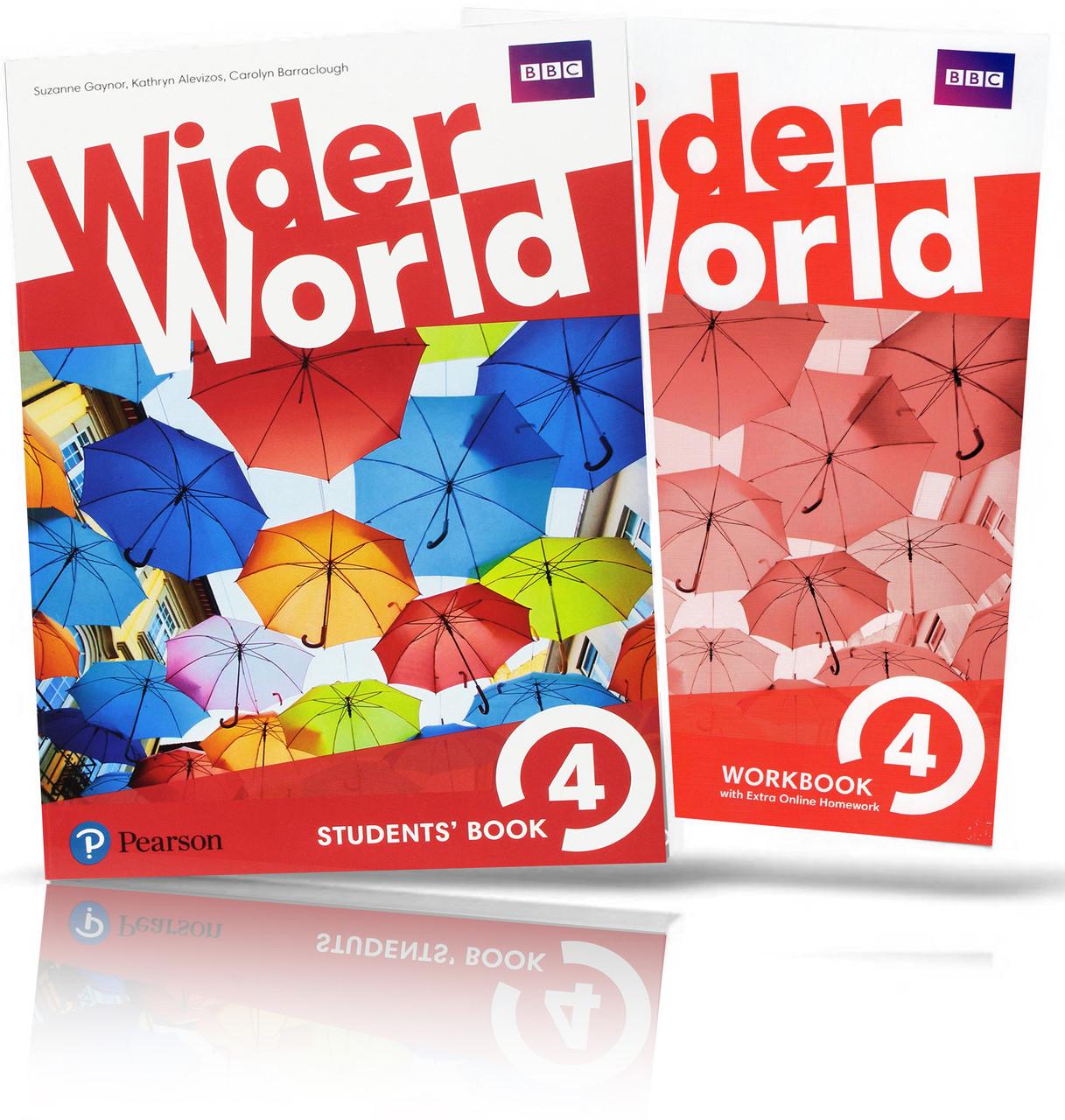 Рабочая тетрадь Wider World 4 Student's Book WorkBook