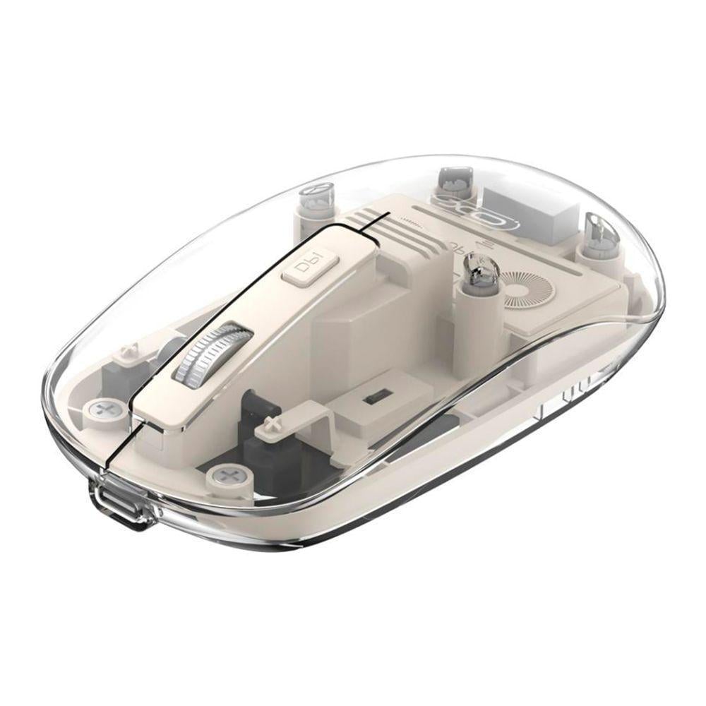 Компьютерная мышка беспроводная Xo M12 Bluetooth/2.4G Бежевый (3001624149)