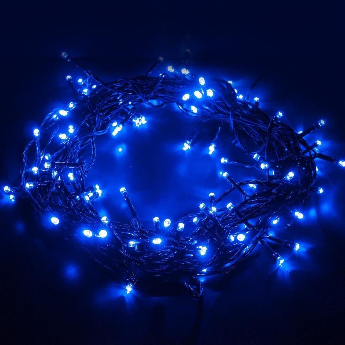 Гирлянда новогодняя Xmas 300 Led 25 м Синий