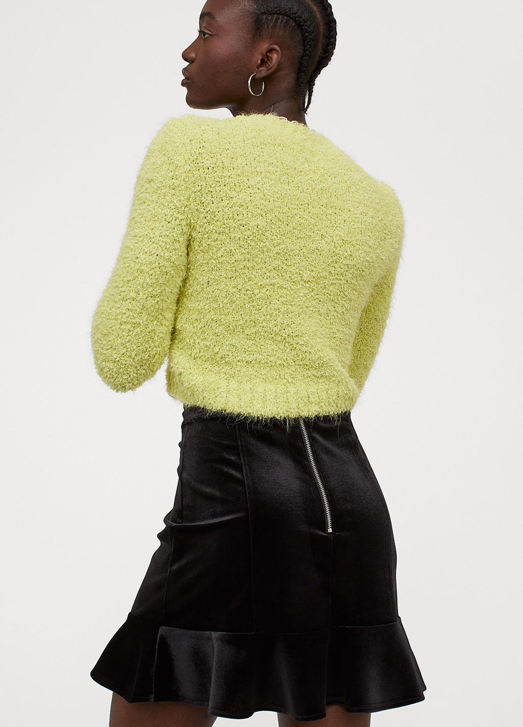 Юбка H&M р. 32 Черный (8420281b49) - фото 3