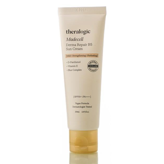 Крем солнцезащитный с осветляющим эффектом Theralogic Madecell Derma Repair B5 Sun Cream 50 мл