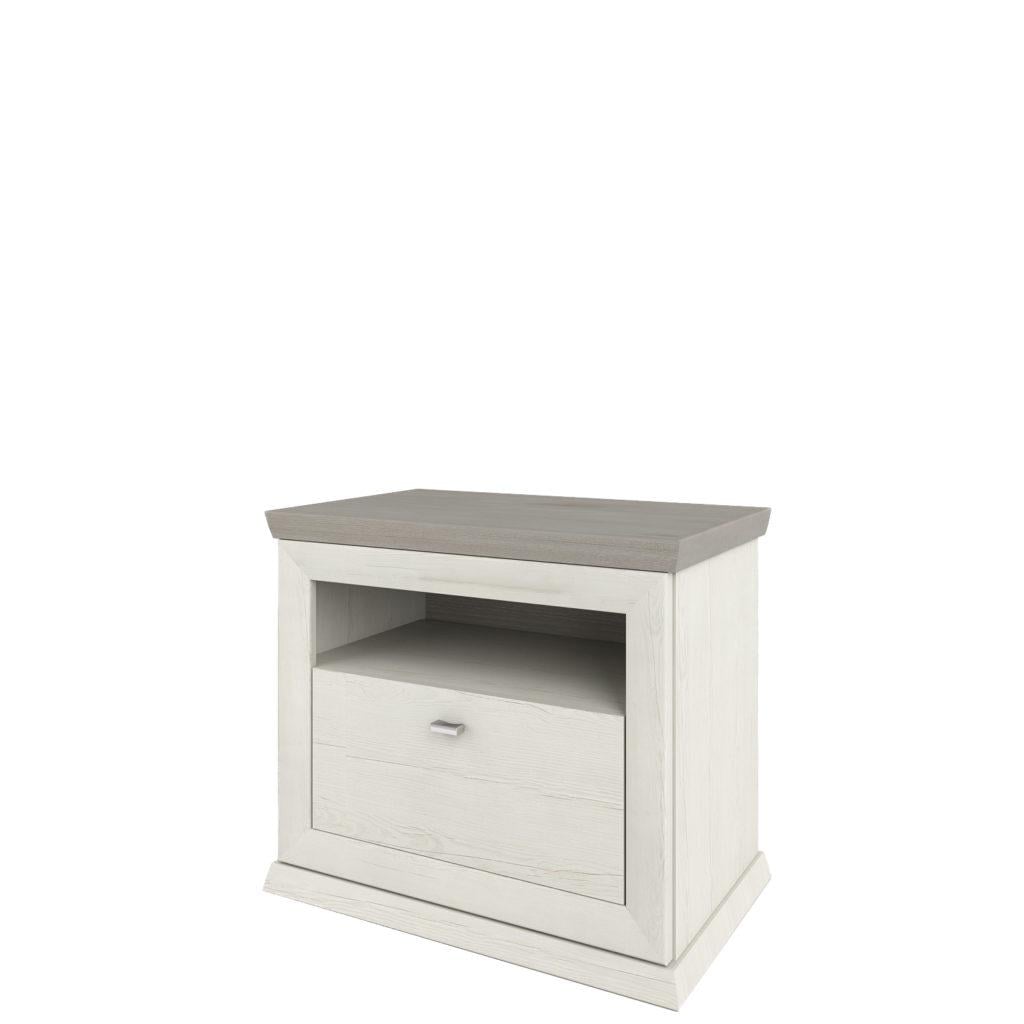 Тумба приліжкова SOKME Орегон 628 628х380х552 мм Мадагаскар нельсон/Піно ауреліо (33967999)