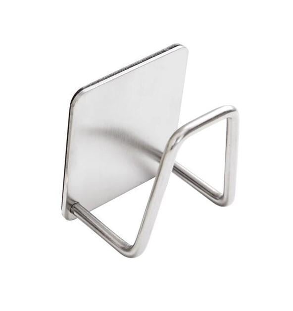 Держатель подставка для кухонных губок и кухонных принадлежностей из нержавеющей стали