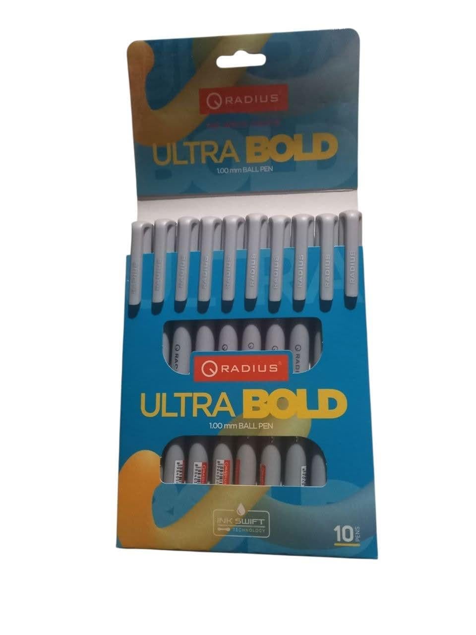 Ручка шариковая RADIUS Ultra Bolt 0,1 мм Черный (38781630)