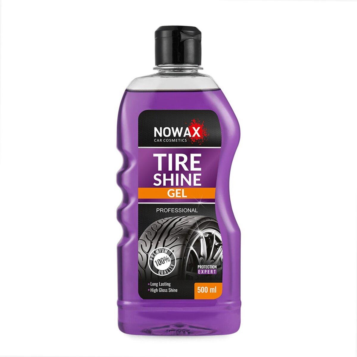 Чернение для шин гелевой Nowax Tire Shine Gel 500 мл Чернение для шин гелевой Nowax Tire Shine Gel 500 мл