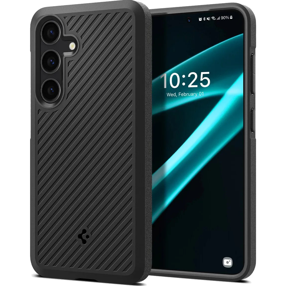 Чехол-накладка для телефона Spigen Core Armor Samsung Galaxy S24+ Matte Black (ACS07201) - фото 6