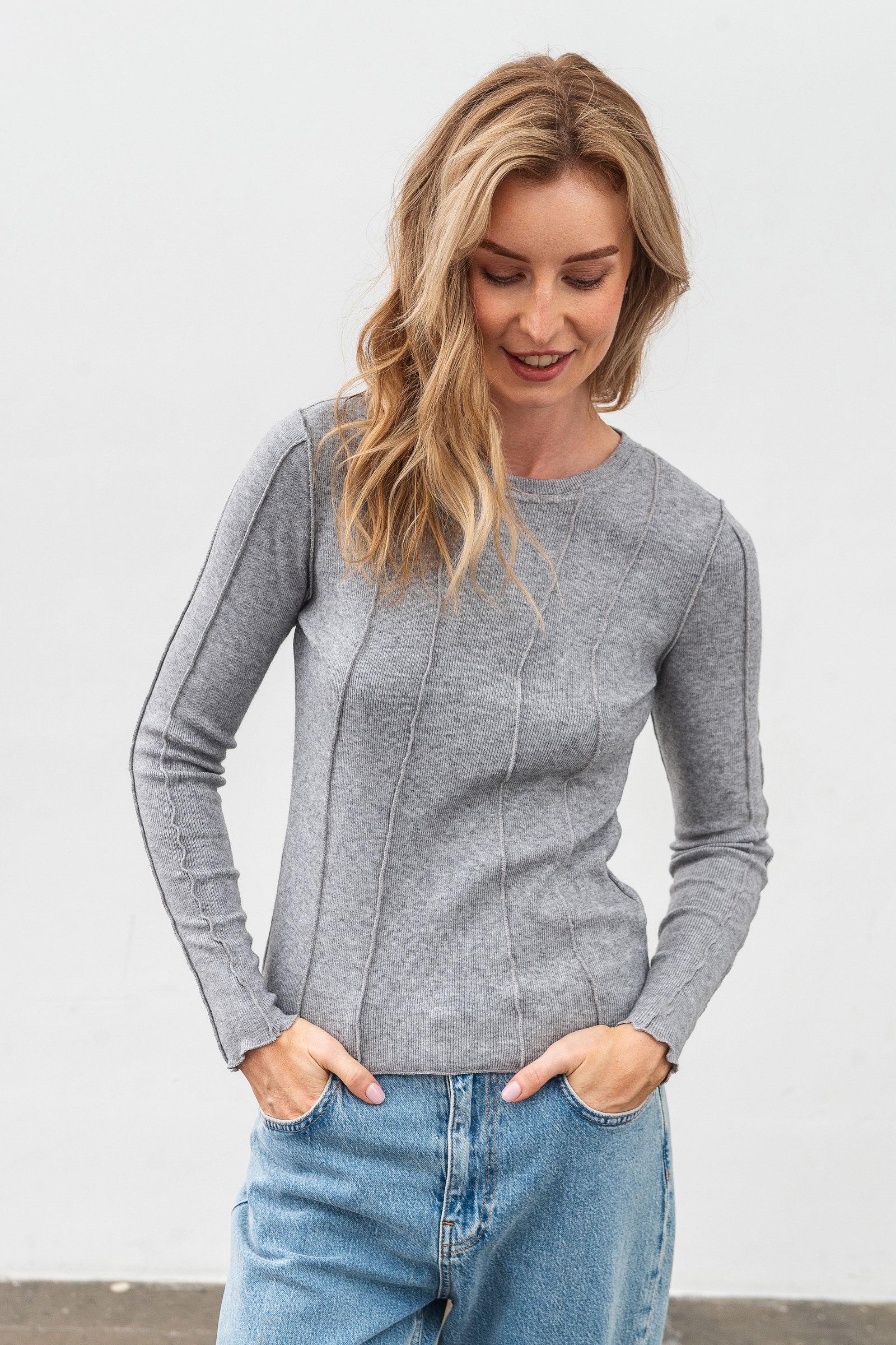 Джемпер Lesia Фенти 02 р. 52 Серый (149470000)