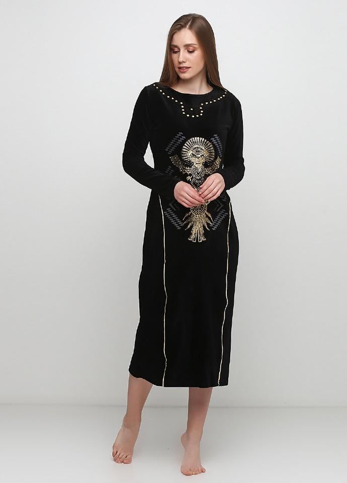 Халат Wild Love XL Черный (2773)