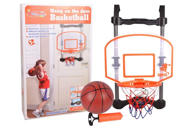 Баскетбольное кольцо подвесное Grown Up Kings Sport со счетчиком 65х35х5 см Разноцветный (39881B)
