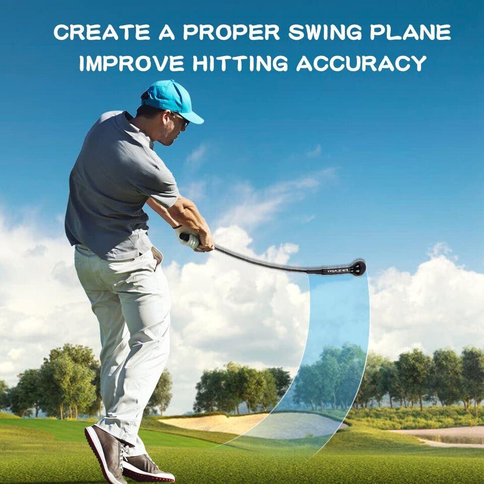 Тренажер-палиця MAZEL Golf Swing Trainer Aid для розминки перед грою в гольф - фото 2